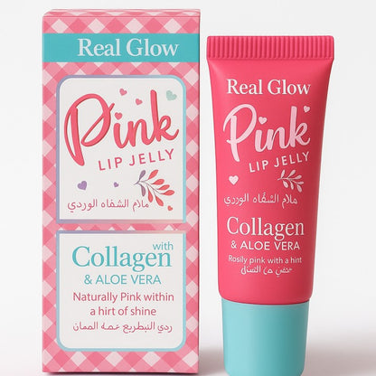 Real Glow Pink Lip Jelly